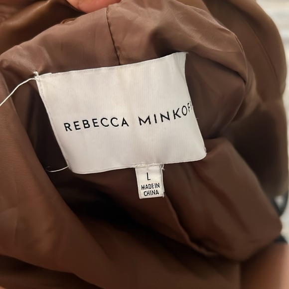 Rebecca Minkoff Lambskin Blazer sz L - Picture 3 of 4